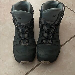 Salomon Women's Blue Hiking Shoes